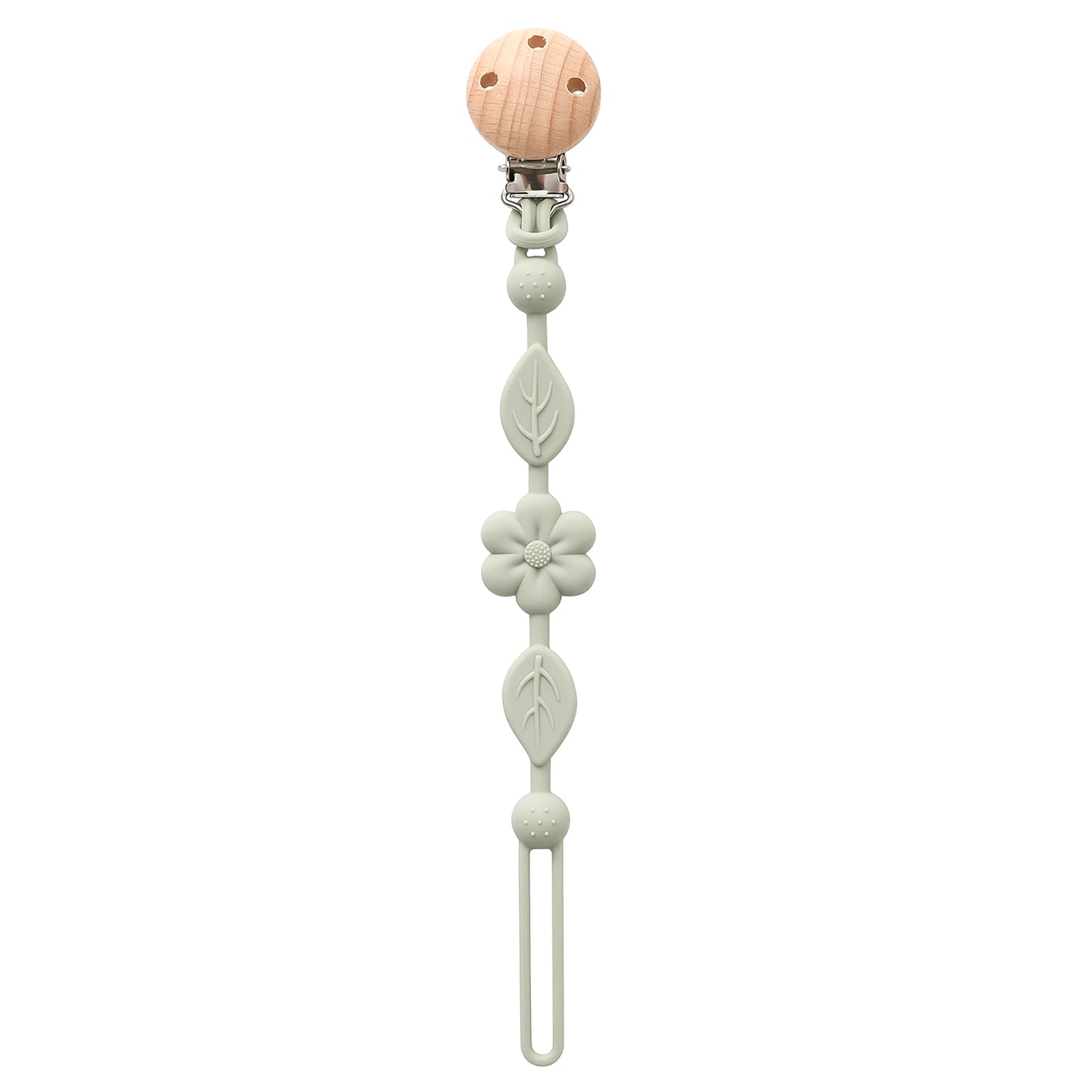 Silicone Beaded Pacifier Clip | Safe & Cute Soother Chain for Babies