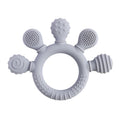 BPA-Free Silicone Teething Toy | Sensory Baby Rattle Teether