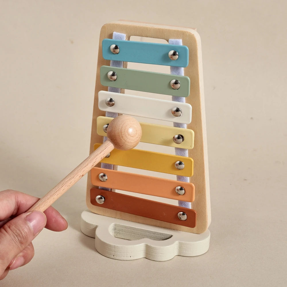 Wooden Baby Musical Instruments Set | Montessori Music Toy for Toddlers