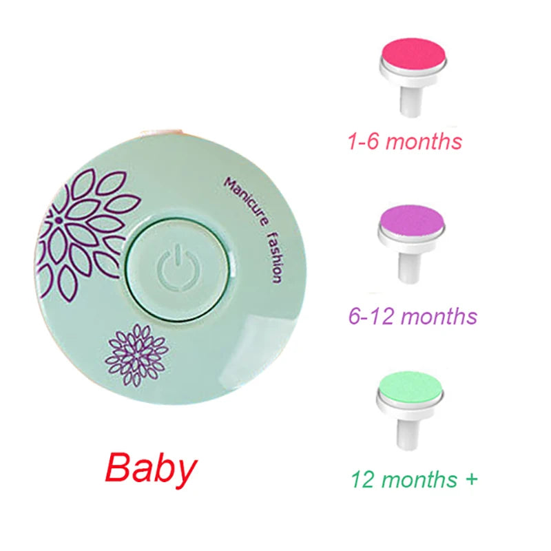 Baby Electric Nail Trimmer Kit — Safe & Gentle for Newborns