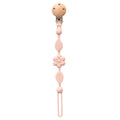 Silicone Beaded Pacifier Clip | Safe & Cute Soother Chain for Babies