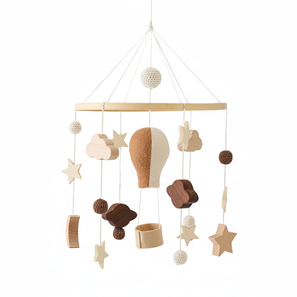 High Quality Boho Hot Air Balloon Mobile